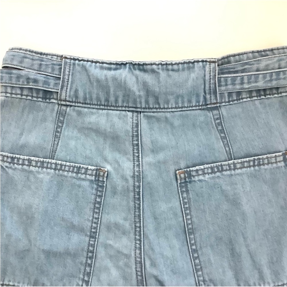 HUDSON TIE WAIST PINTUCKED JEANS SIZE 27 EUC - Picture 5 of 8